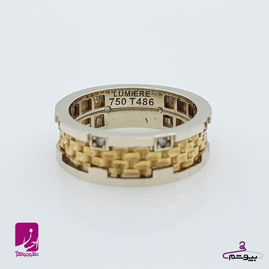 انگشتر حلقه طلا لوکس لومر از (بنکدار)